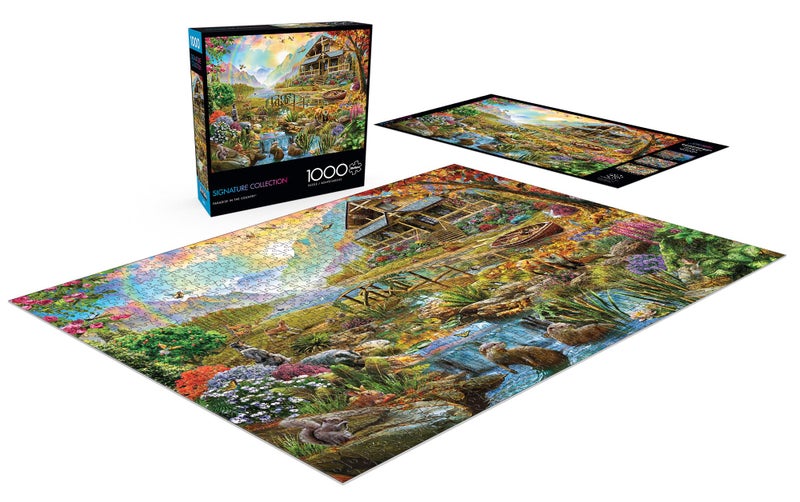 Buffalo Games - Adrian Chesterman - Paradise in The Country - 1000 Piece Jigsaw Puzzle for Adults -Challenging Puzzle Perfect for Game Nights - Finished Size is 26.75 x 19.75 - Image 4